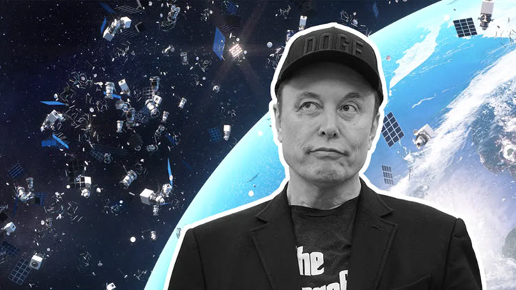 Elon Musk muốn dùng Starlink để "che Mặt Trời" và nuôi AI.